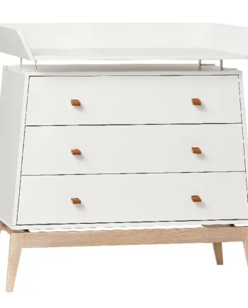Leander Lunaâ  Kommode Inkl  Pusleenhed Hvid