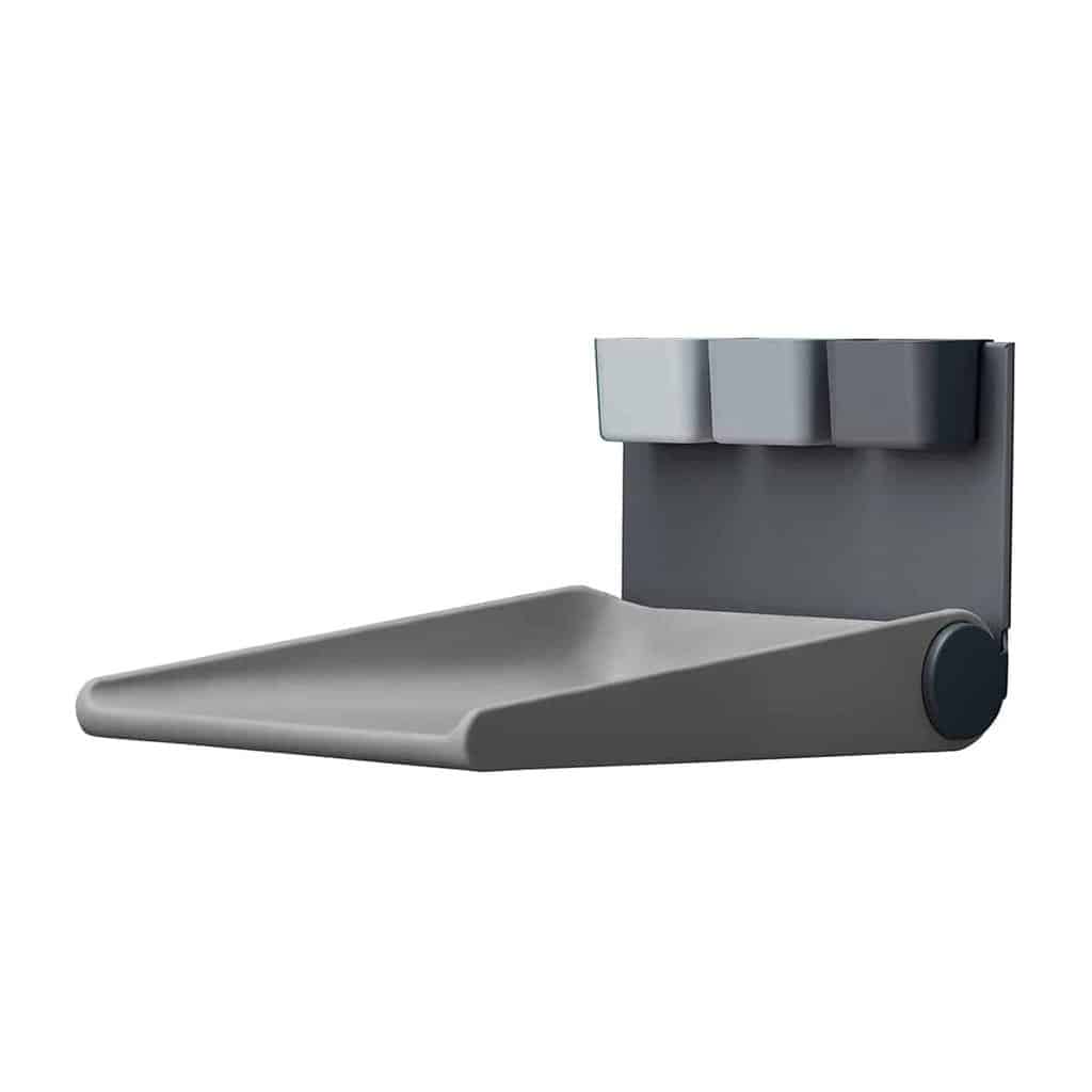 Leander Wallyâ Væghængt Puslebord Dusty Grey
