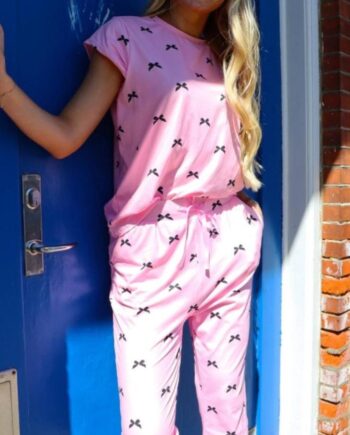 Liberte Bukser Alma Pink Bow