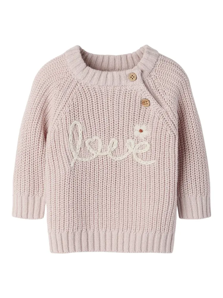 Lil  Atelier Emlen Sweater Hushed Violet 80