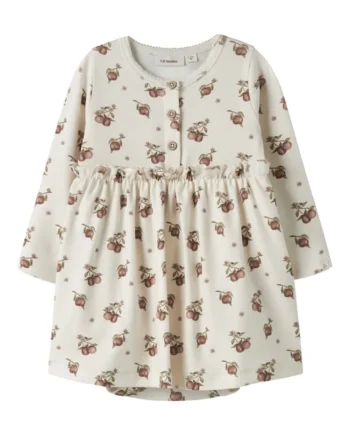 Lil  Atelier Gayo Kin Langærmet Body Kjole Turtledove 74