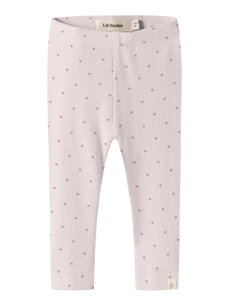 Lil  Atelier Gayo Sig Slim Leggings Turtledove 80