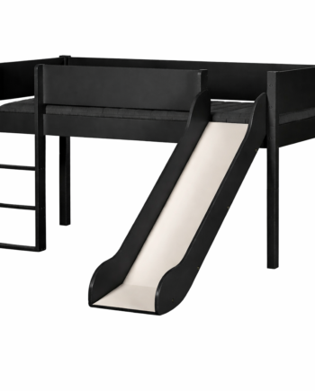 Loke Halvhøjseng Med Rutsjebane  90x160   Black