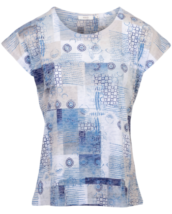 Dame  -shirt Blue Comb