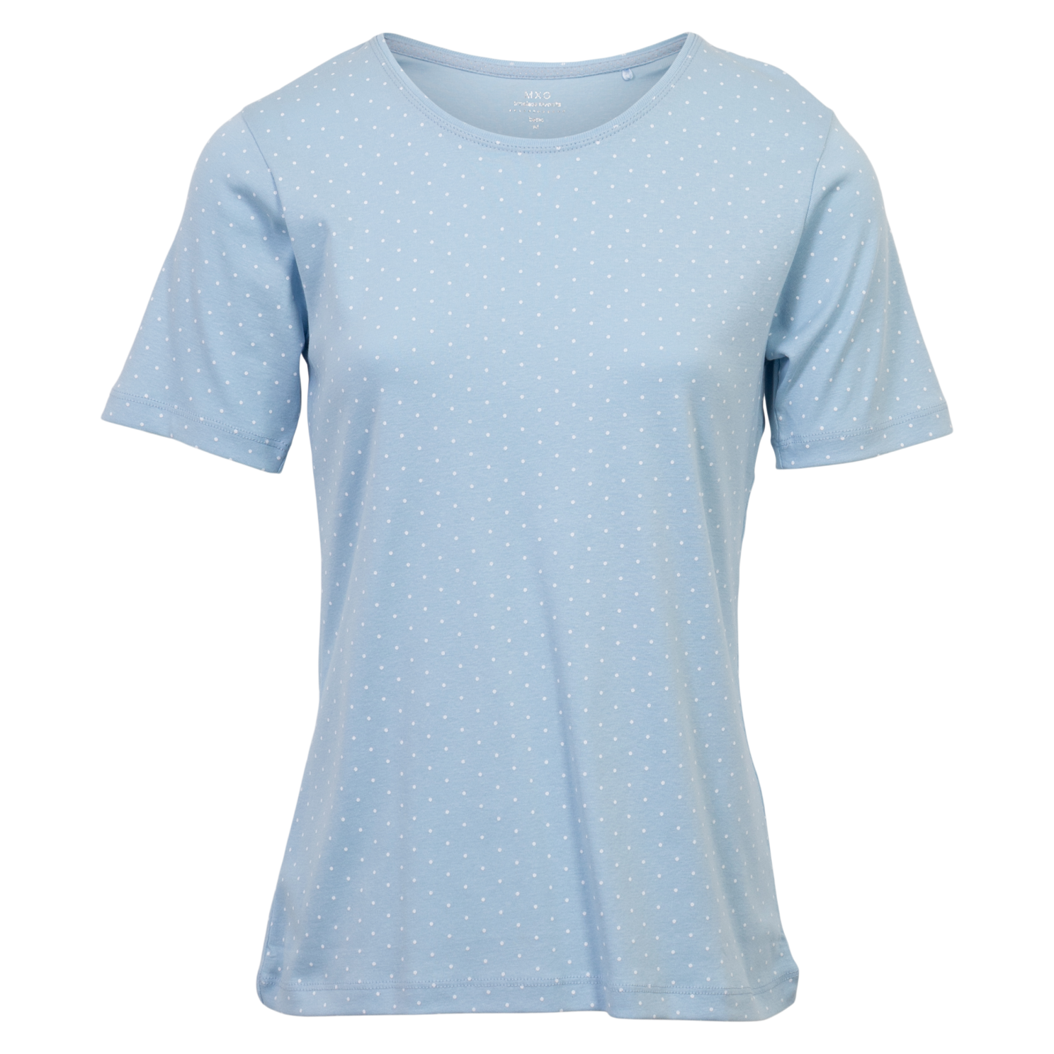 Dame  -shirt   økologisk Bomuld Sky White