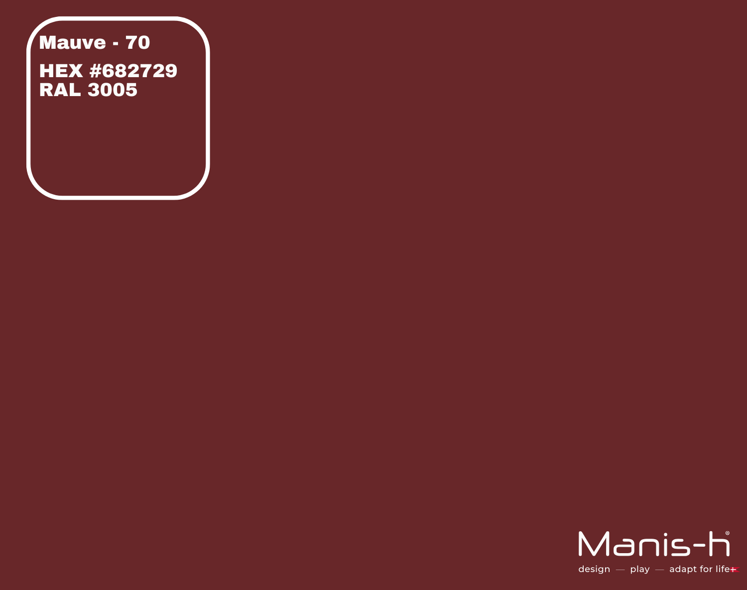 Manis- Sengehest Med Tremmer Mauve 160 Cm