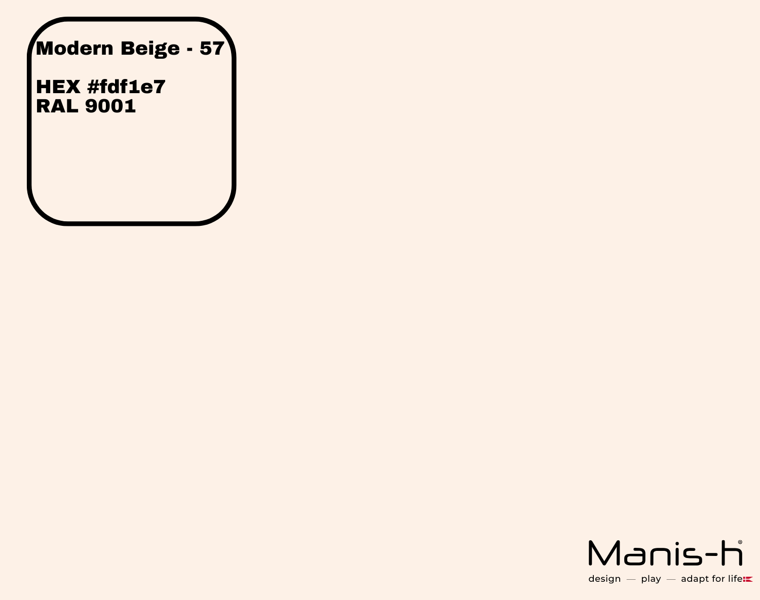 Manis- Sengehest Med Tremmer Modern Beige 200 Cm