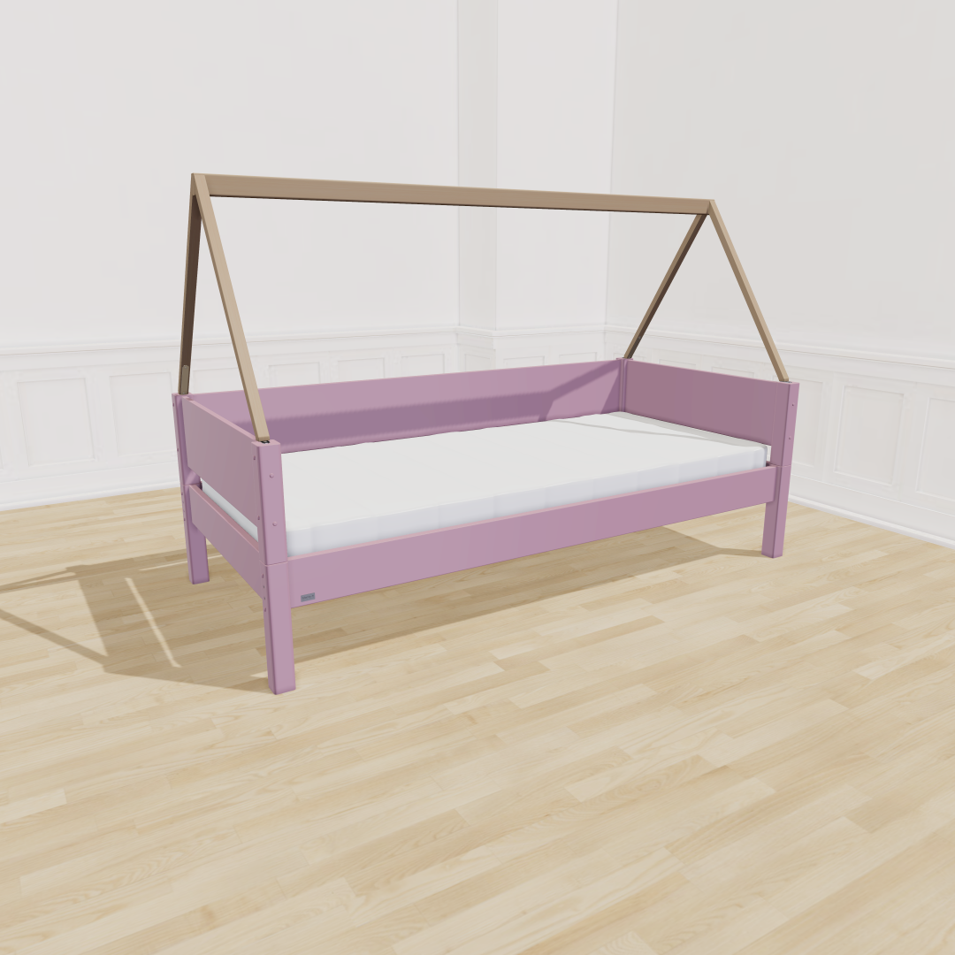 Manish- Saga Børneseng 90x160 Lavender Rose