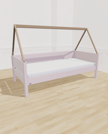 Manish-  Saga Børneseng 90x160 Natural Rose