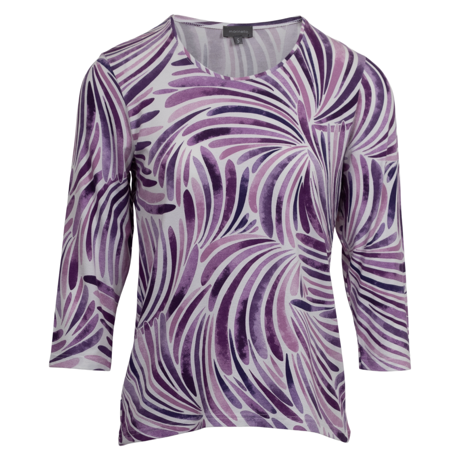 Marinello Dame Bluse Viola Comb
