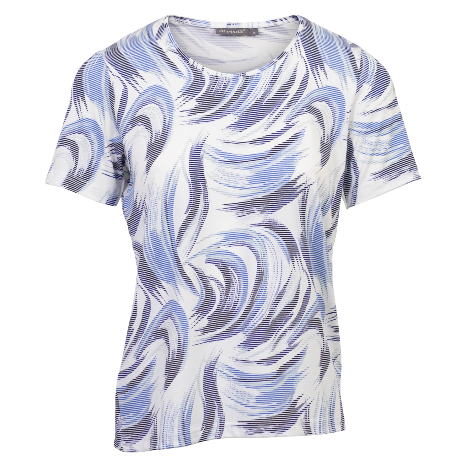 Marinello Dame  -shirt Blue Comb