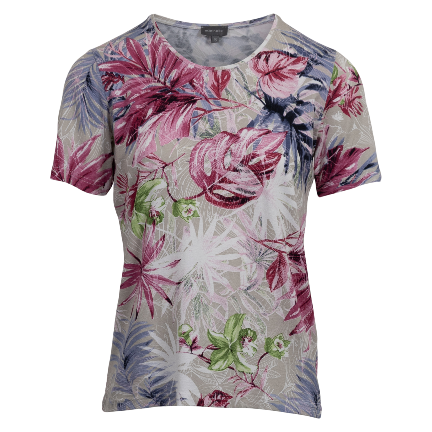 Marinello Dame  -shirt Fuchsia Comb