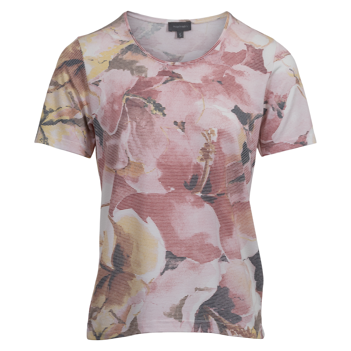 Marinello Dame  -shirt Red Combi