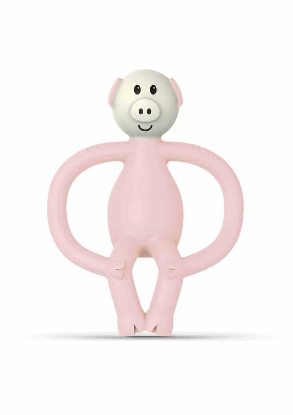 Matchstick Monkey Teething Pig