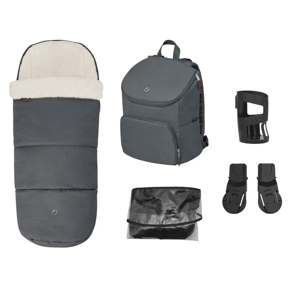 Maxi-cosi Oxford Tilbehørs Pakke Graphite