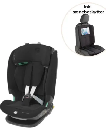 Maxi-cosi Titan Pro2 Autostol Authentic Black Inkl  3i1 Sædebeskytter