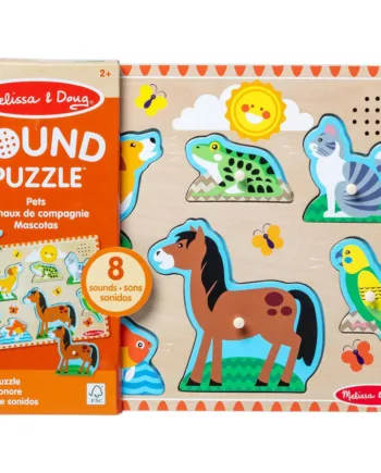 Melissa   Doug Puslespil Lyd Kæledyr