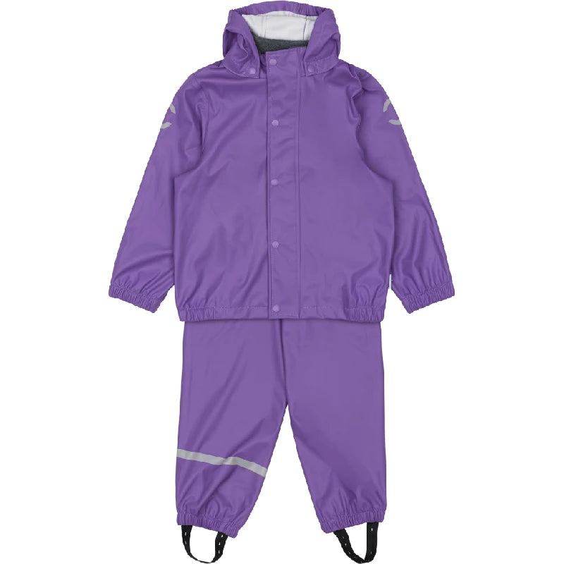 Mikk-line Regntøj Deep Lavender 80