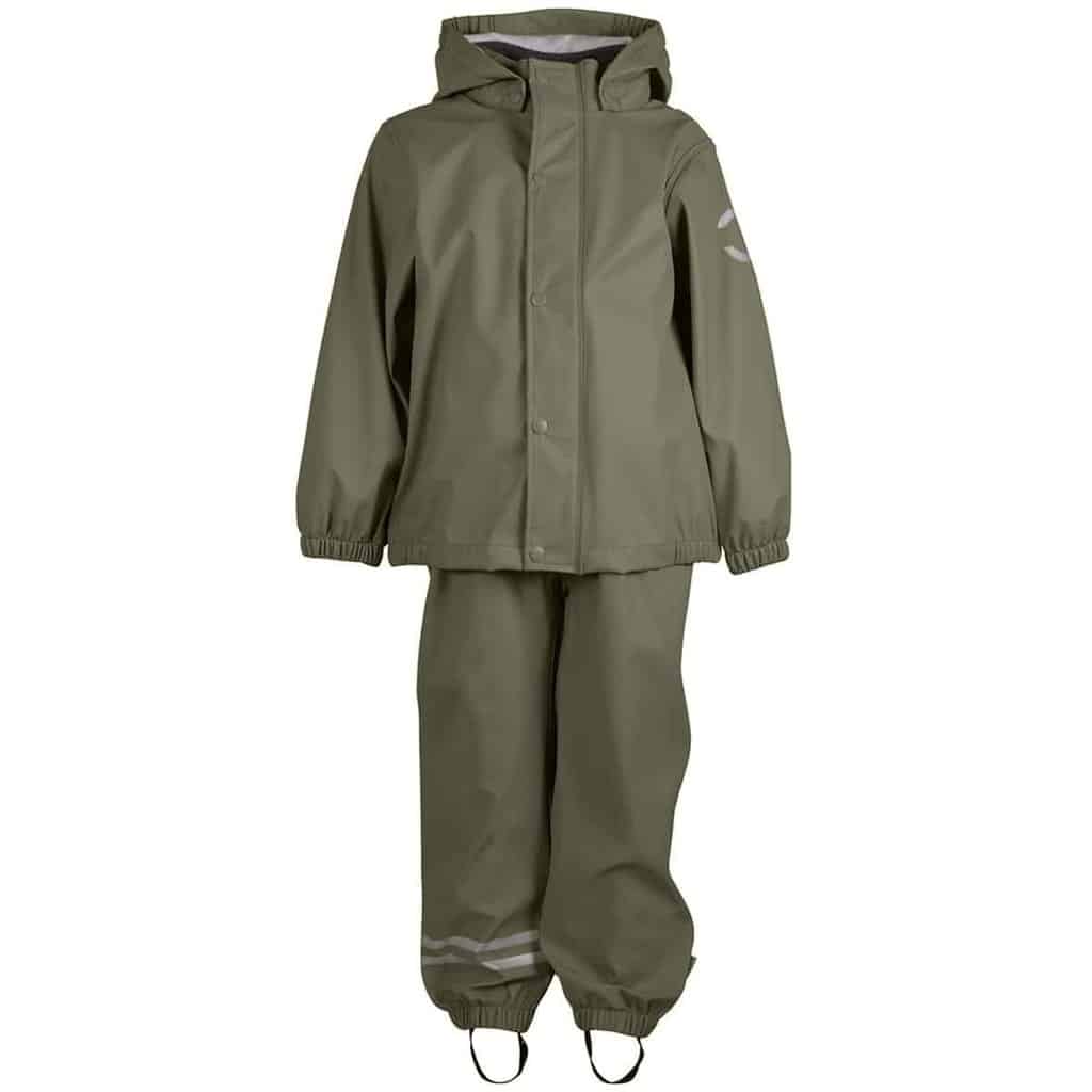 Mikk-line Regntøj Dusty Olive 74