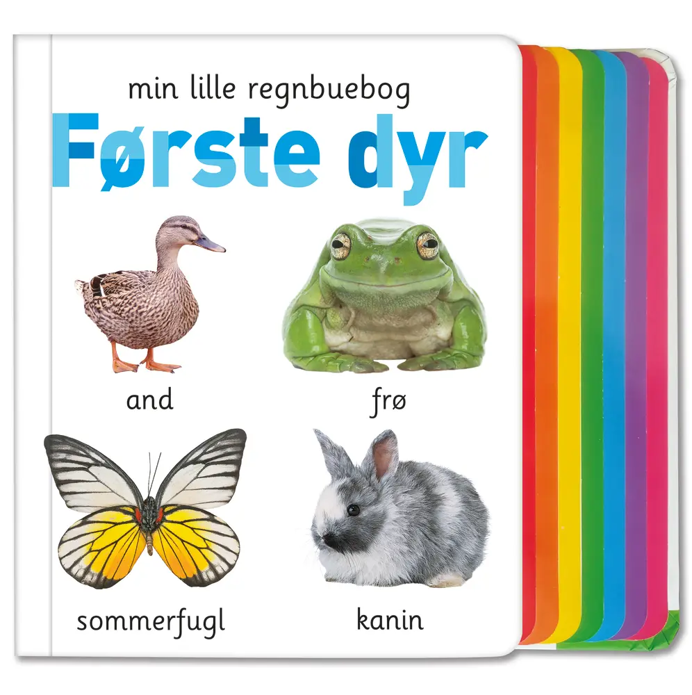 Min Lille Regnbuebog Første Dyr