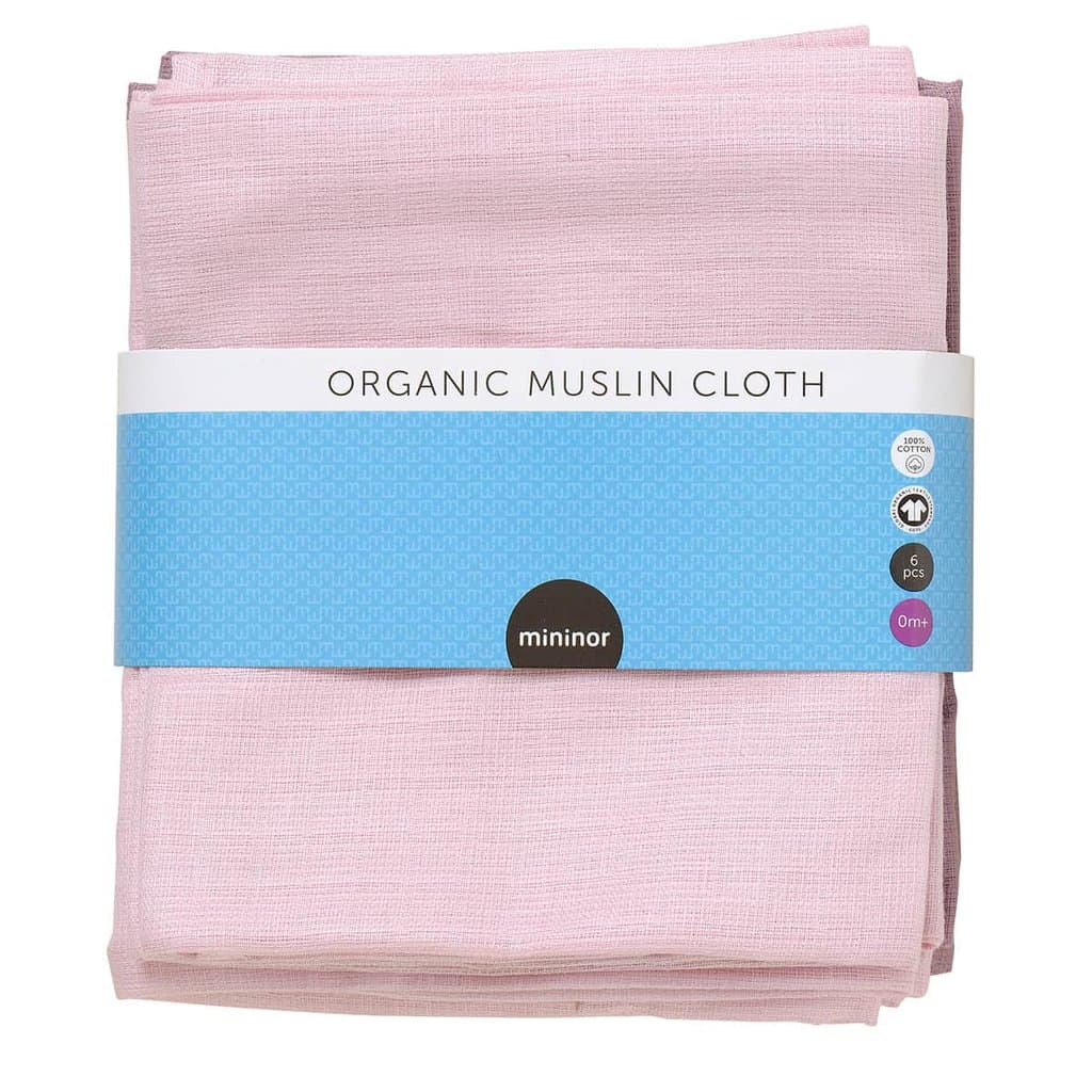 Mininor Stofble økologisk Rosa Lilla Pak