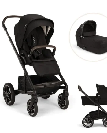 Mixx Next Klapvogn Inkl  Liggedel Caviar