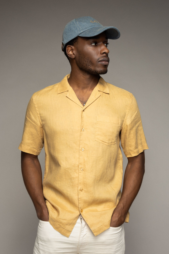 Mmgtheo Linen Cuban Shirt