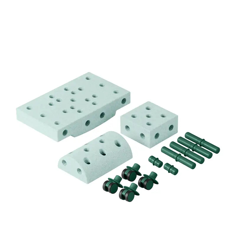 Modu Curiosity Set Ocean Mint   Forest Green