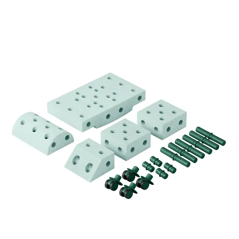 Modu Explorer Set Ocean Mint   Forest Green