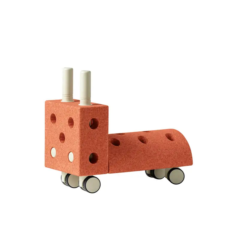 Modu Tiny Ride Burnt Orange   Dusty Green