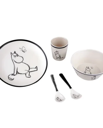 Moomin Melamine   Pcs Mealtime Set