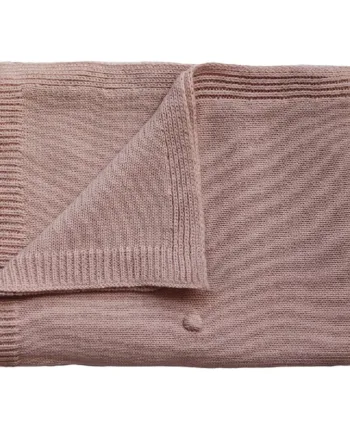 Mushie Babytæppe Dots Blush