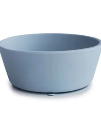 Mushie Silikone Skål Powder Blue