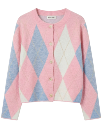 Musy Muse Dame Cardigan   Uldmix Rose One Size