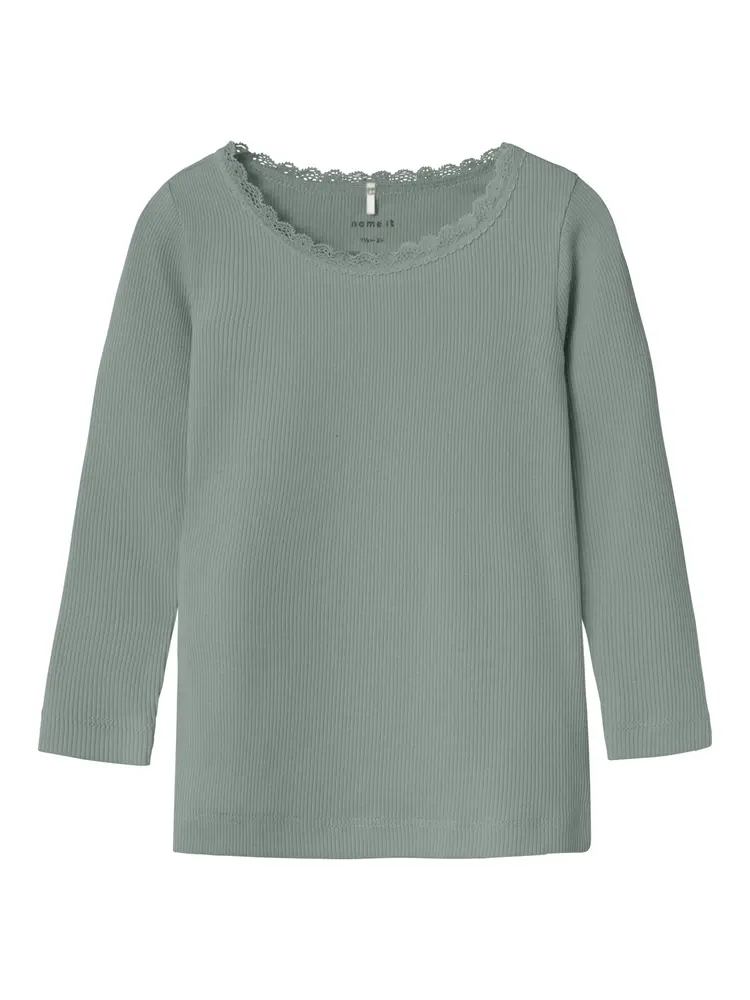 Kab Langærmet Top Slate Gray 110