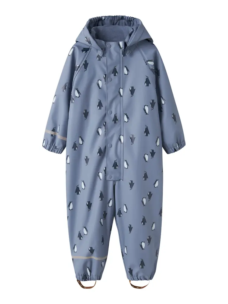 Name It Regndragt    Fleece Country Blue 104