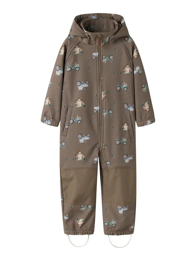 Name It Softshell Dragt Walnut 104