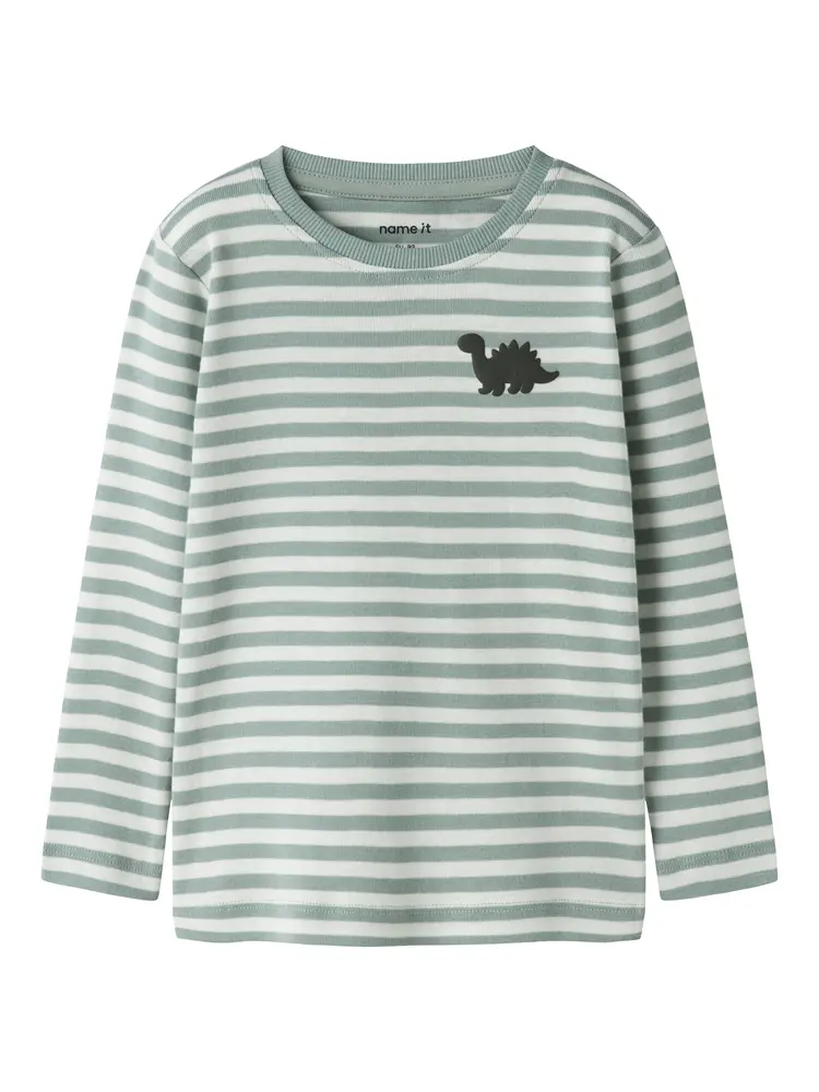 Name It Villy Bluse Green Milieu 110