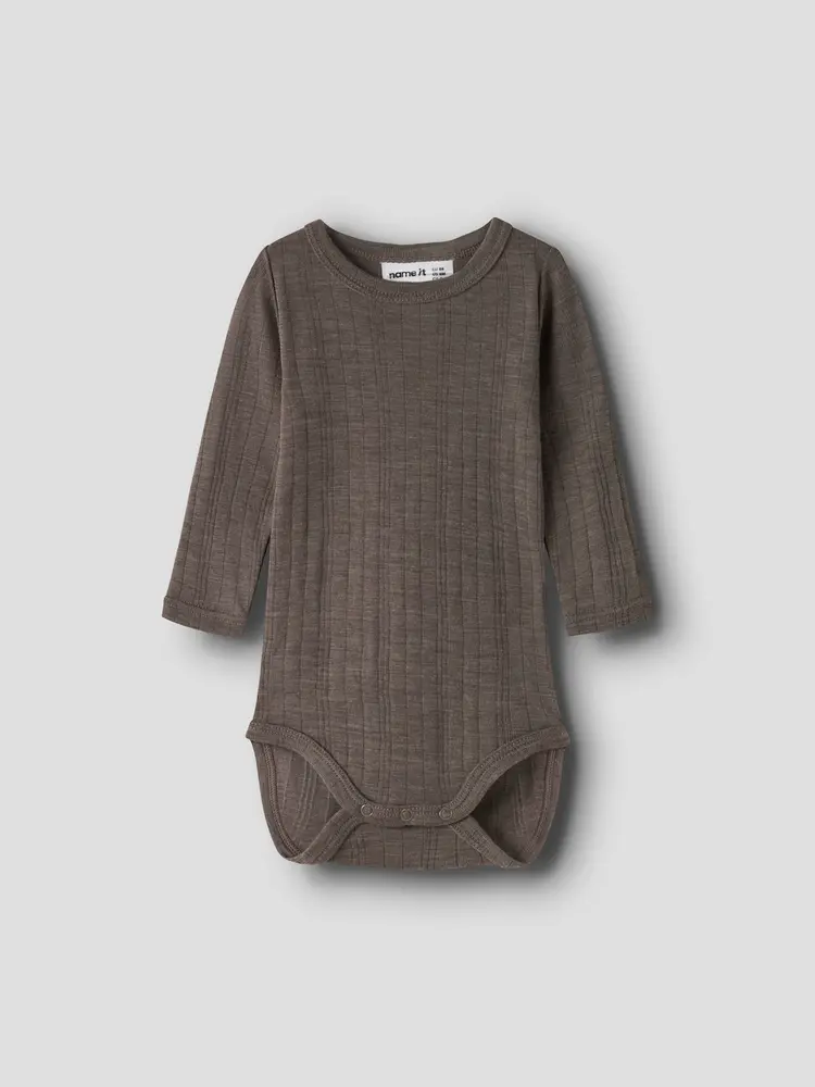 Name It Wang Uld Langærmet Body Morel 74