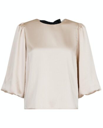 Neo Noir Bluse Lorraine Soft Champagne