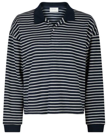 Neo Noir Bluse Sara Stripe Navy