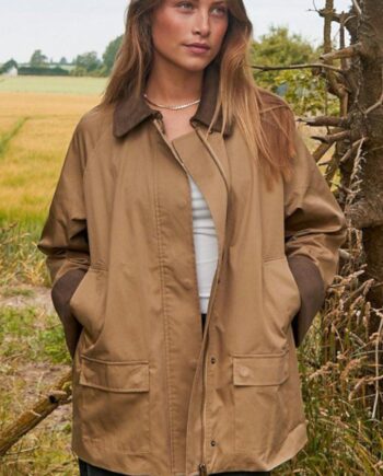Neo Noir Jakke Anastacia Khaki