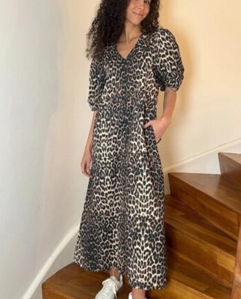 Neo Noir Kjole Bobbie Leopard