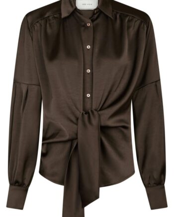 Neo Noir Skjorte Naja Dark Brown