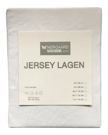 Nm Jersey Lagen Str  40x98 Cm  Hvid