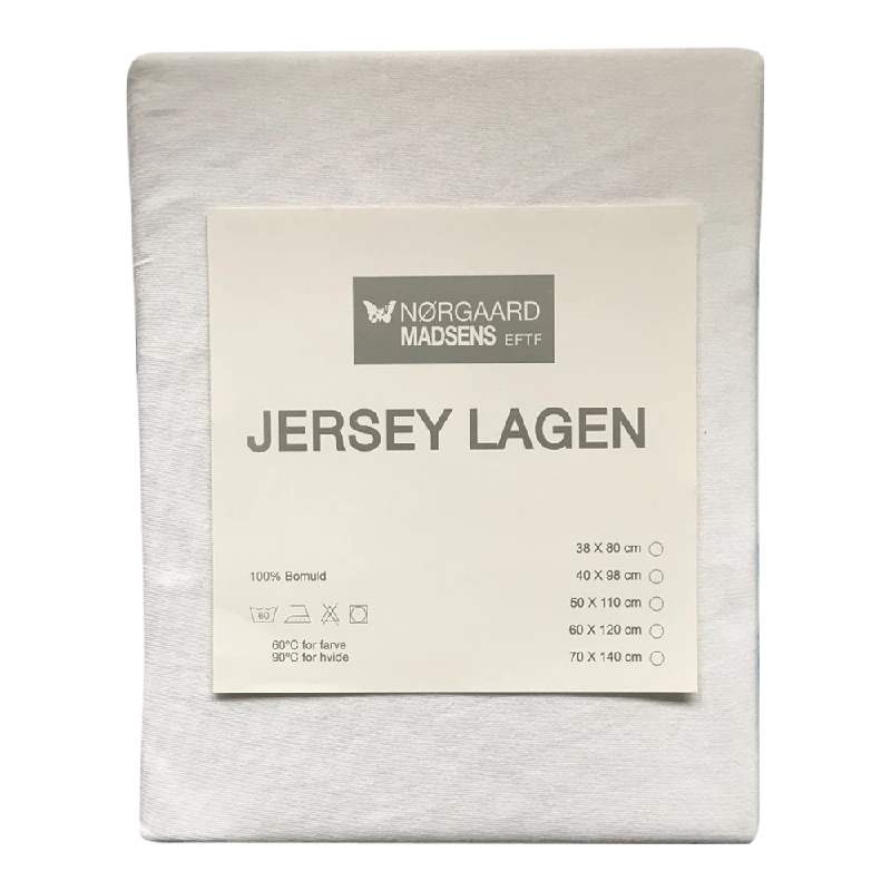 Nm Jersey Lagen Str 40x98 Cm Hvid