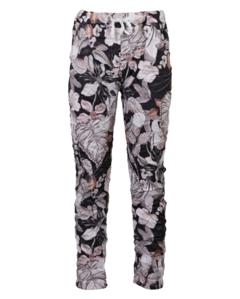 Noéline Dame Bukser Black Print