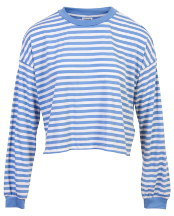 Noisy May Dame Bluse Cerulean