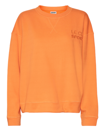 Noisy May Dame Sweatshirt Vibrant Orange Xs