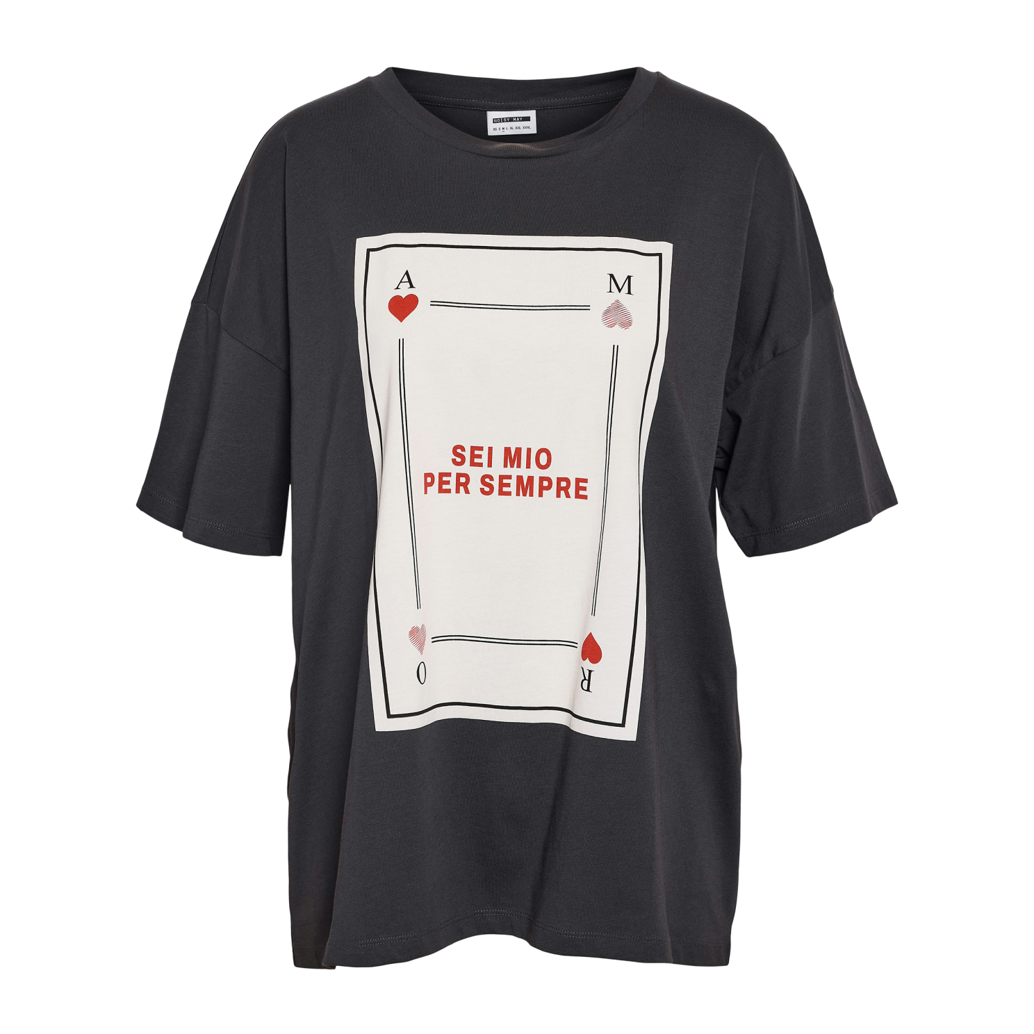 Noisy May Ida Dame  -shirt Obsidian
